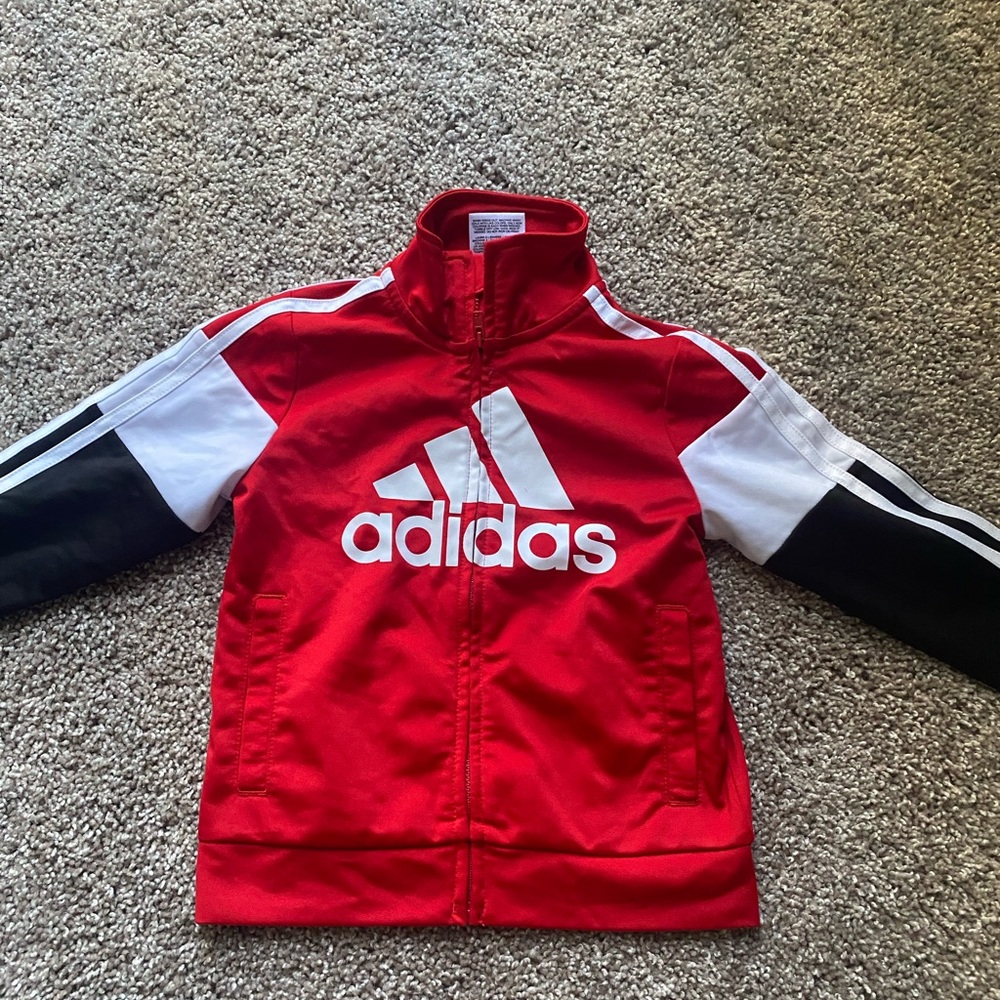 EUC adidas track jacket